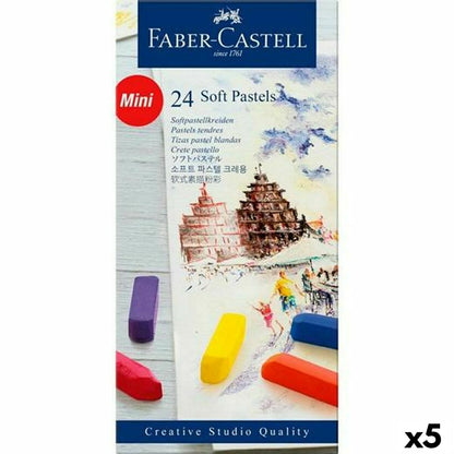 Set of soft pastel chalks Faber-Castell Multicolor (5 Unități) - Birou și papetărie, Arte și Meserii