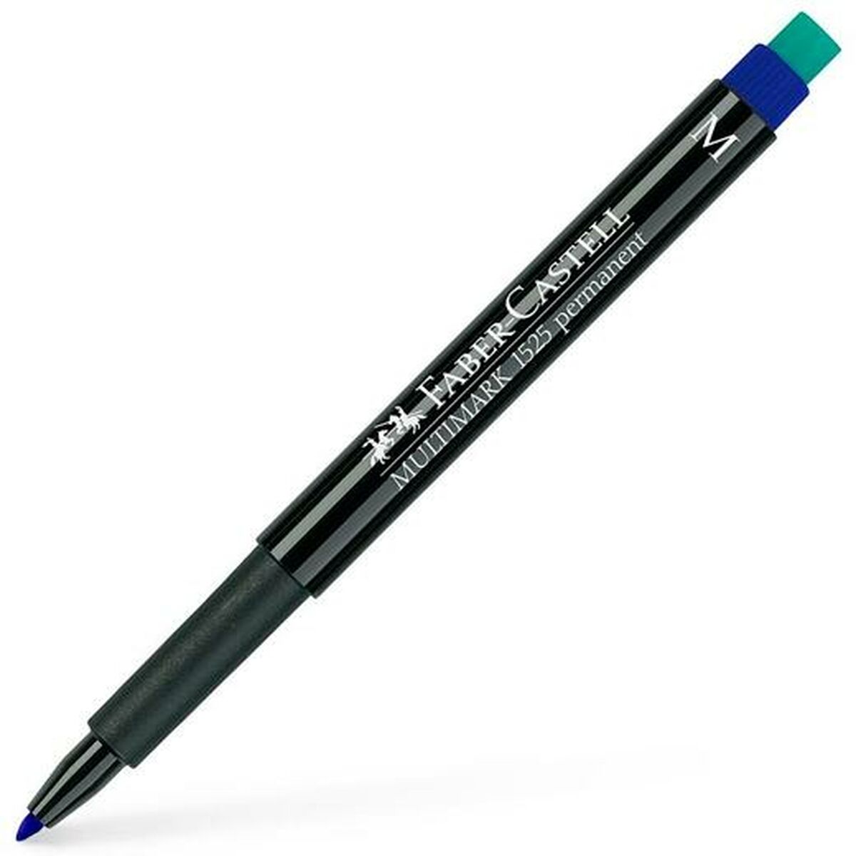 Marker permanent Faber-Castell Multimark 1523 M Albastru (10 Unități) - Birou și papetărie, Pixuri, creioane și articole de scris
