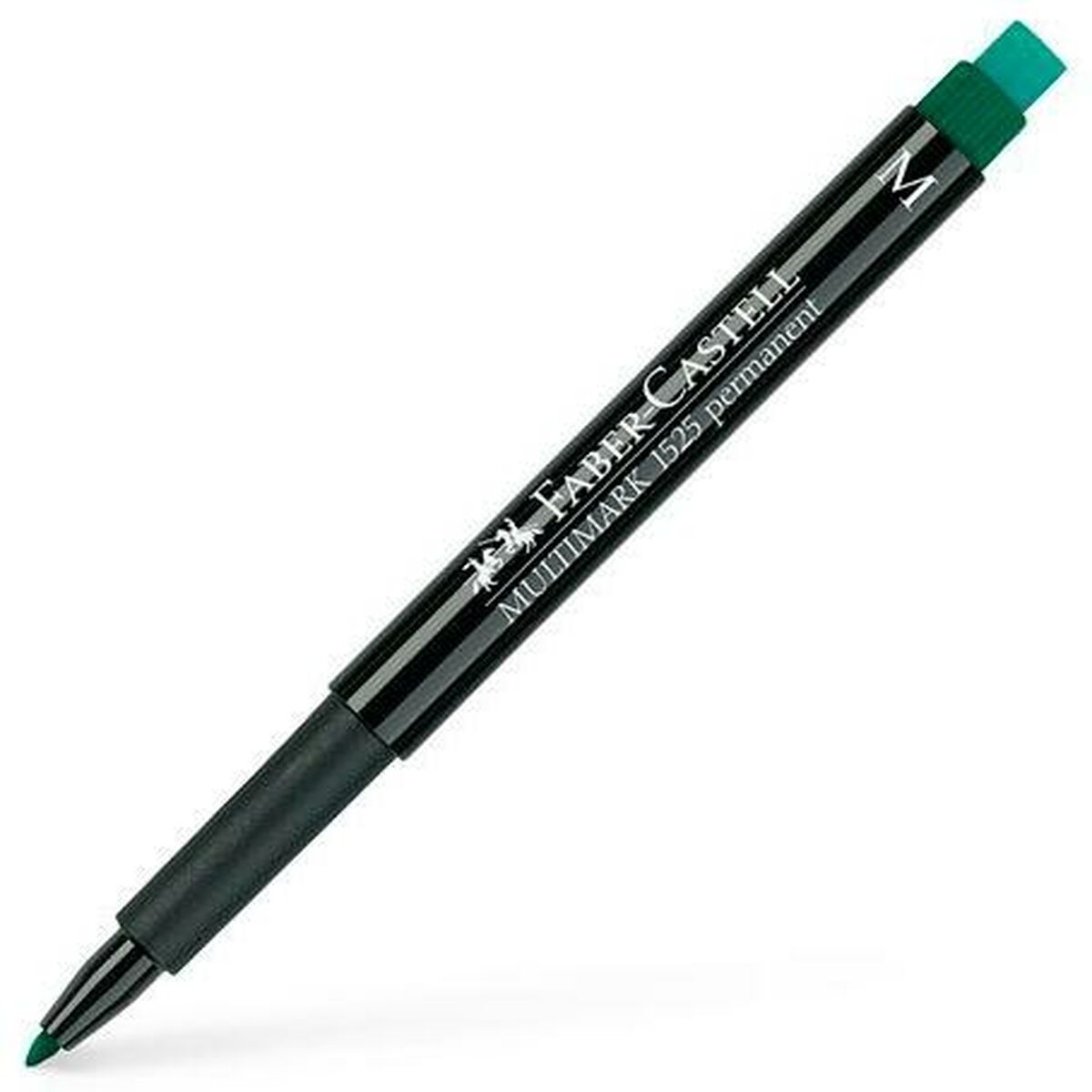 Marker permanent Faber-Castell Multimark 1525 M Verde (10 Unități) - Birou și papetărie, Pixuri, creioane și articole de scris