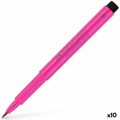 Carioci Faber-Castell Pitt Artist Roz (10 Unități) - Birou și papetărie, Pixuri, creioane și articole de scris