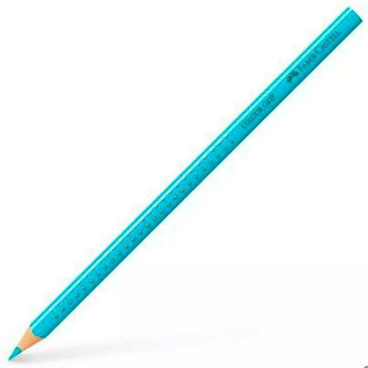Creioane culori Faber-Castell Colour Grip Turquoise (12 Unități) - Birou și papetărie, Arte și Meserii