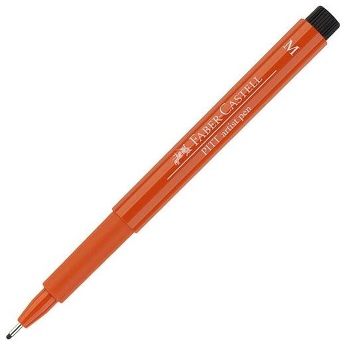 Carioci Faber-Castell Pitt Artist Fineliner M Portocaliu închis (10 Unități) - Birou și papetărie, Pixuri, creioane și articole de scris
