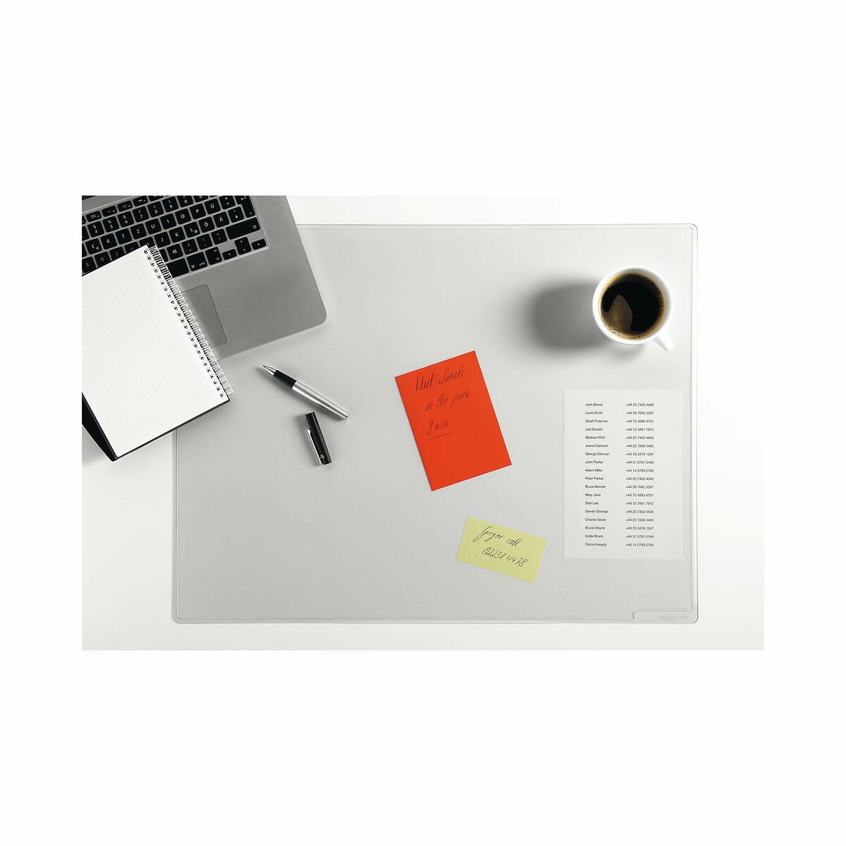 Covoraș antiderapant Durable Duraglas Față de masă Transparent - Tehnică de calcul, Accesorii