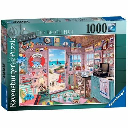 Puzzle Ravensburger Cabaña de la Playa 1000 Piese - Jucarii si jocuri, Puzzle-uri și puzzle-uri