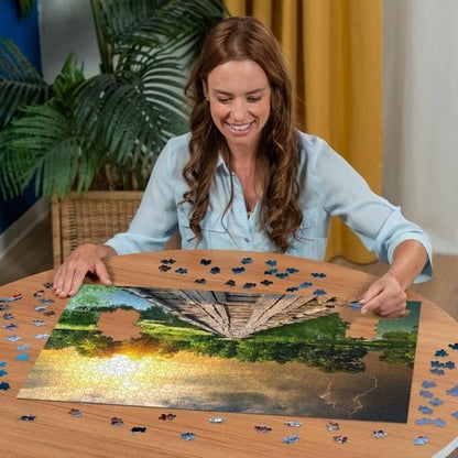 Puzzle Ravensburger Mystical Light - Jucarii si jocuri, Puzzle-uri și puzzle-uri