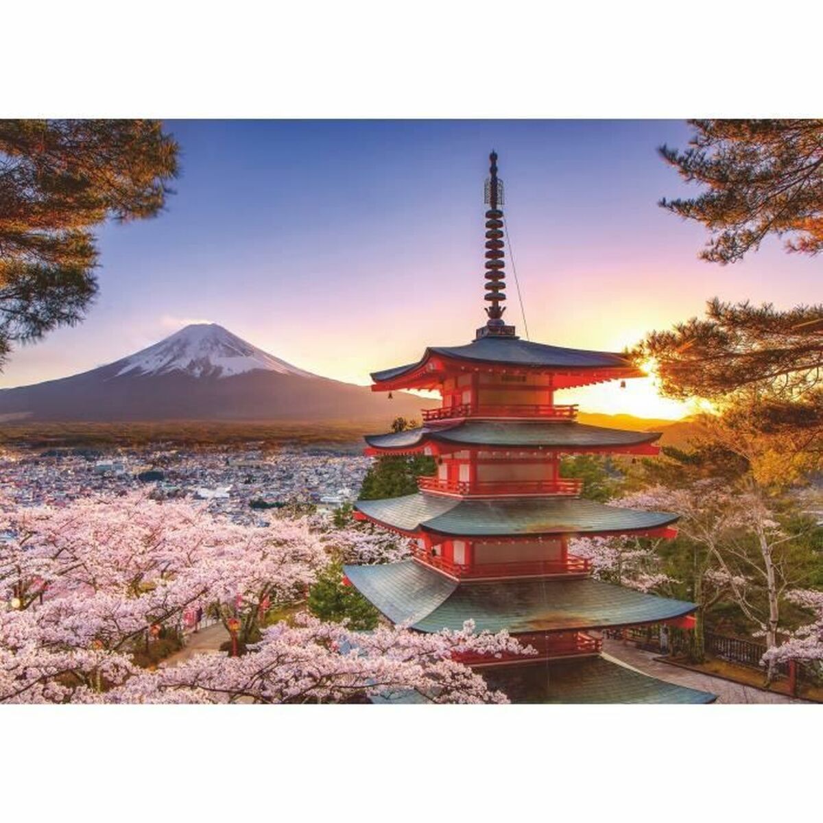 Puzzle Ravensburger Cherry Blossoms - Jucarii si jocuri, Puzzle-uri și puzzle-uri