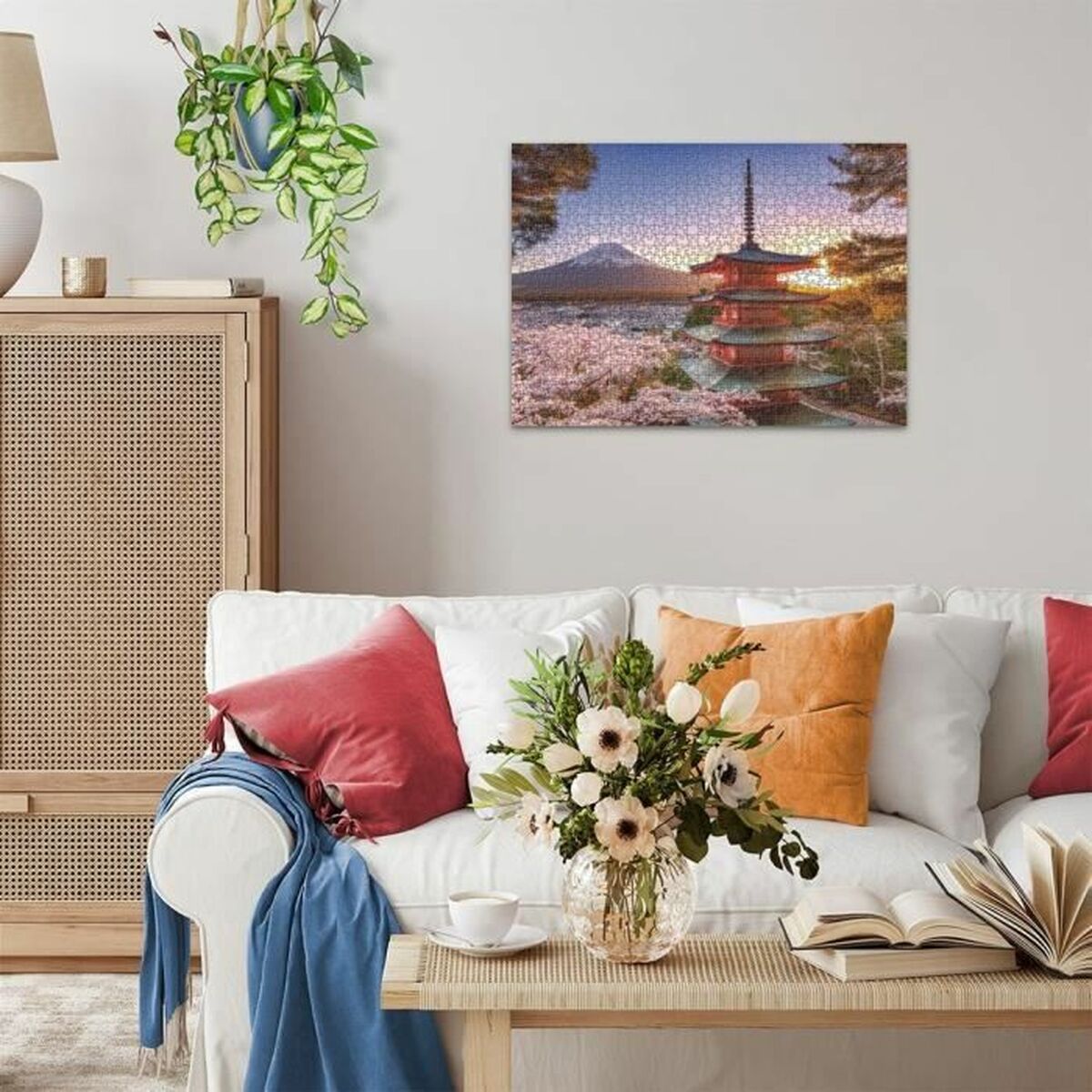 Puzzle Ravensburger Cherry Blossoms - Jucarii si jocuri, Puzzle-uri și puzzle-uri