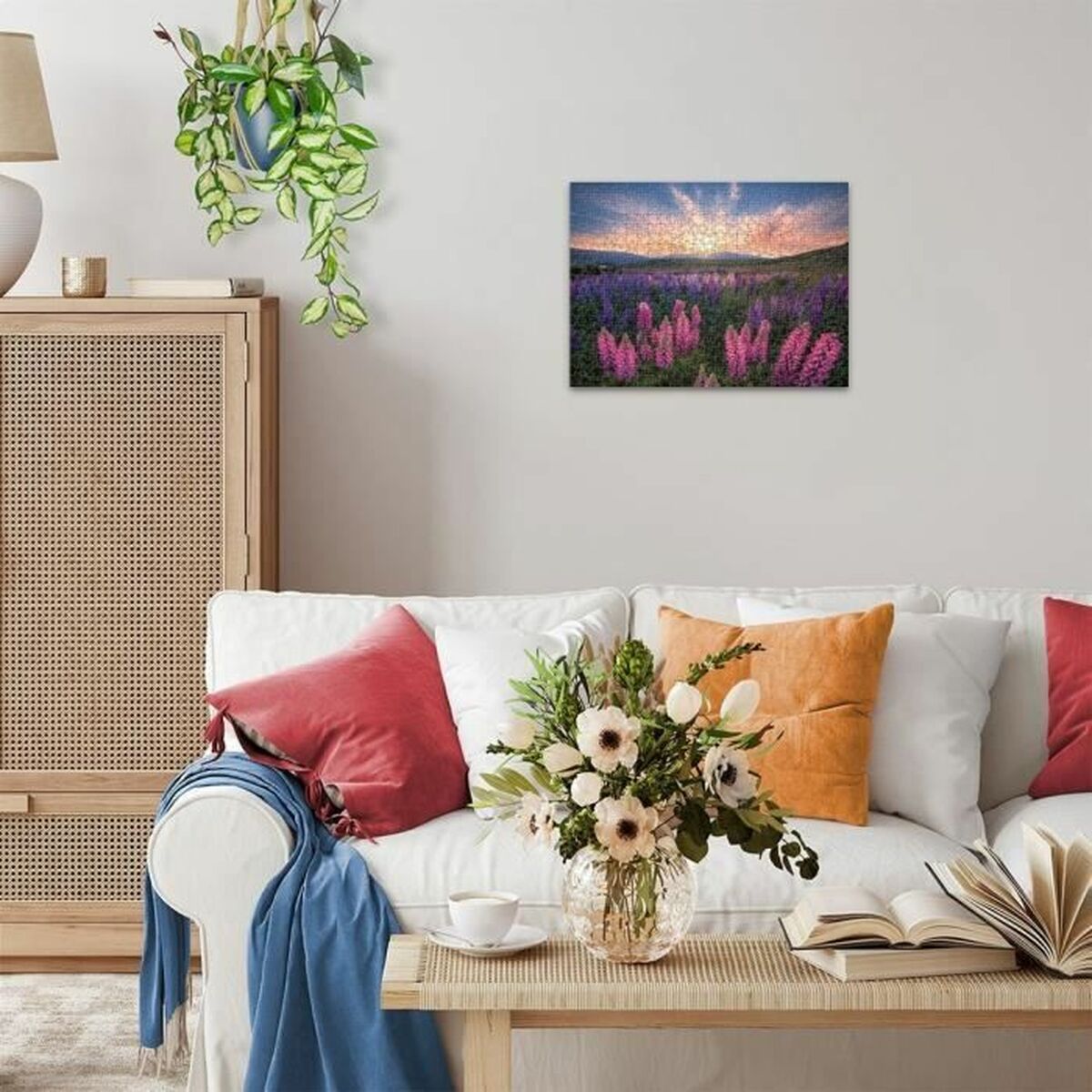 Puzzle Ravensburger Lupinen - Jucarii si jocuri, Puzzle-uri și puzzle-uri