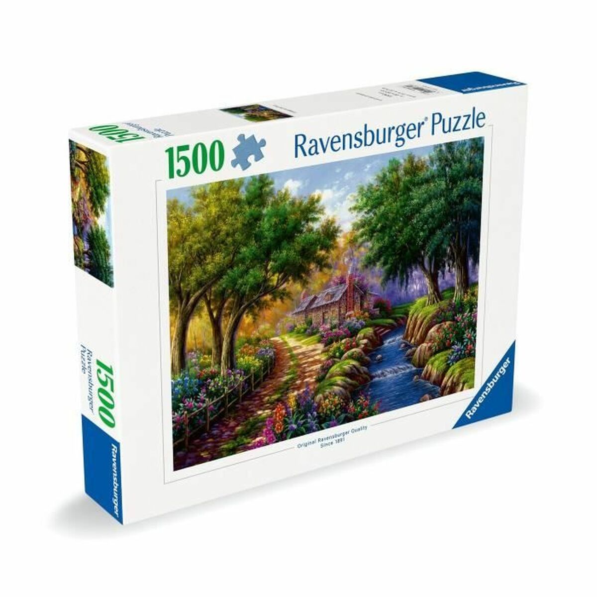 Puzzle Ravensburger Cottage By The River - Jucarii si jocuri, Puzzle-uri și puzzle-uri