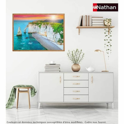 Puzzle Nathan Falaises d'Etretat - Jucarii si jocuri, Puzzle-uri și puzzle-uri