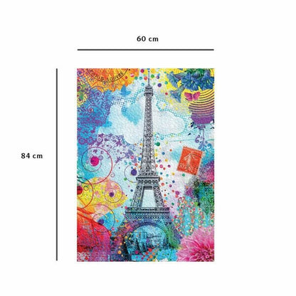 Puzzle Nathan Tour Eiffel - Jucarii si jocuri, Puzzle-uri și puzzle-uri