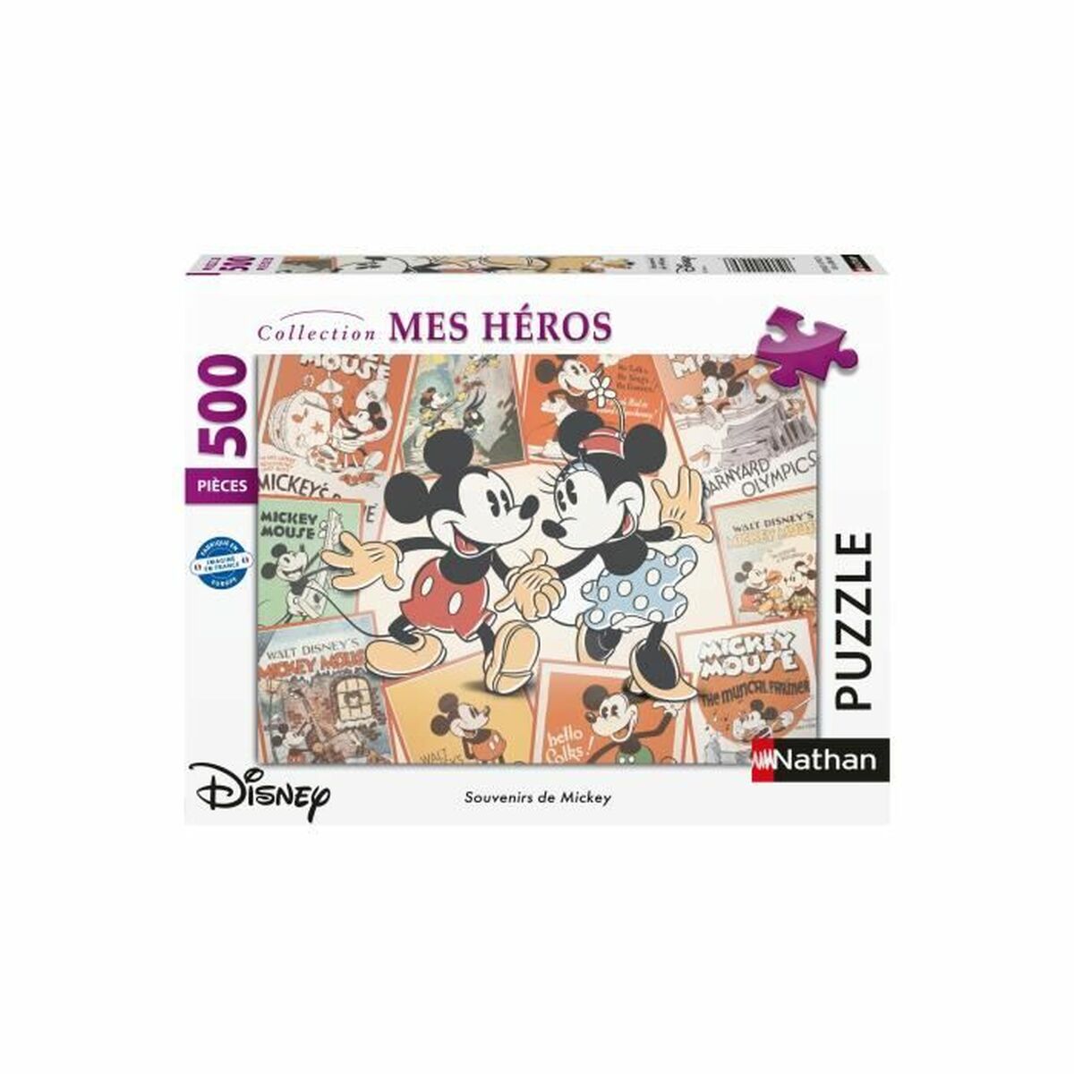 Puzzle Nathan Mickey/Disney-Adultes - Jucarii si jocuri, Puzzle-uri și puzzle-uri