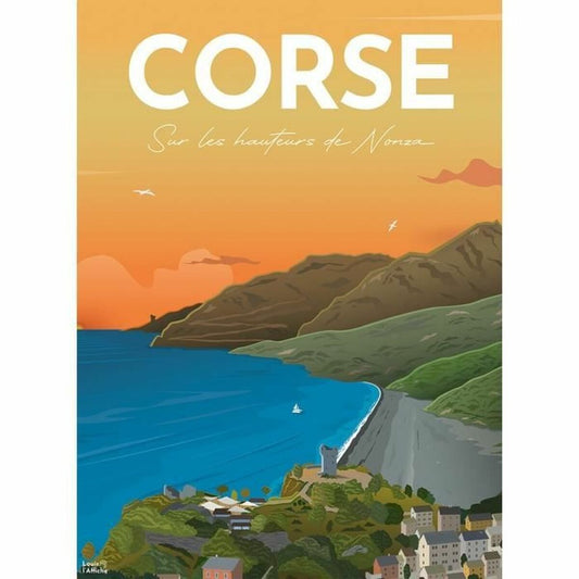 Puzzle Nathan Affiche de la Corse - Jucarii si jocuri, Puzzle-uri și puzzle-uri
