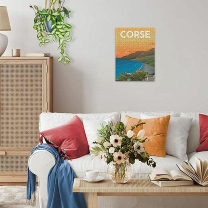 Puzzle Nathan Affiche de la Corse - Jucarii si jocuri, Puzzle-uri și puzzle-uri