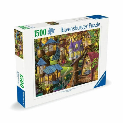 Puzzle Ravensburger Crepúsculo en las copas de los árboles 1500 Piese - Jucarii si jocuri, Puzzle-uri și puzzle-uri