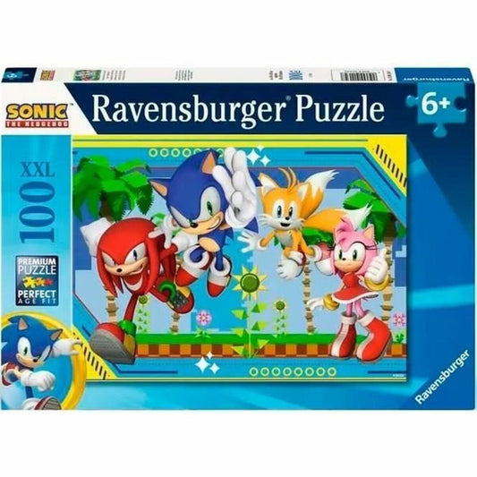 Puzzle Ravensburger Sonic 100 Piese - Jucarii si jocuri, Puzzle-uri și puzzle-uri