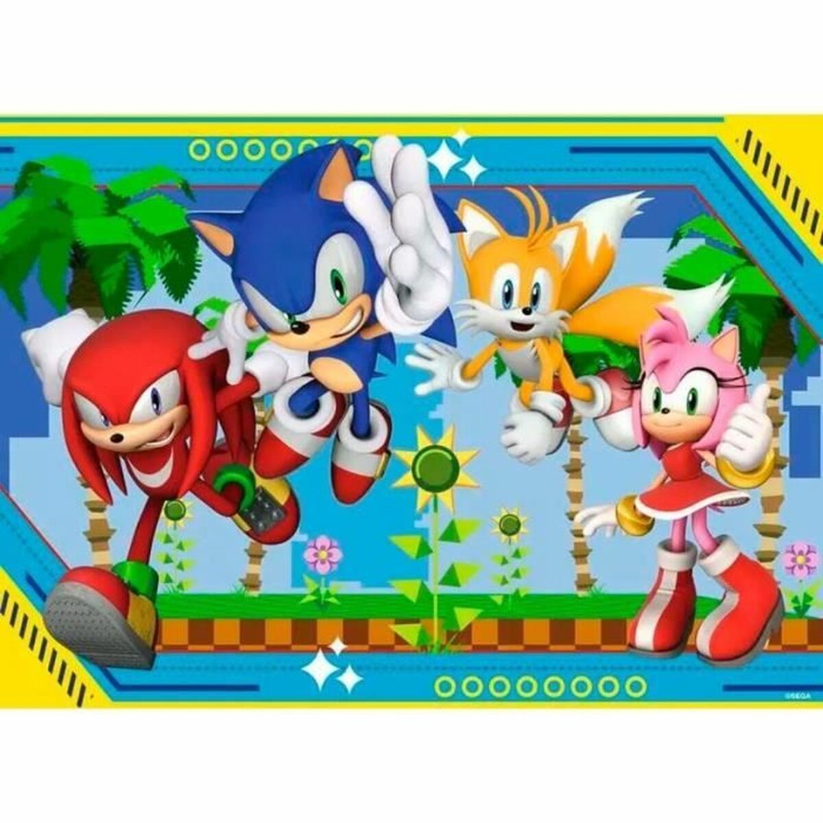 Puzzle Ravensburger Sonic 100 Piese - Jucarii si jocuri, Puzzle-uri și puzzle-uri