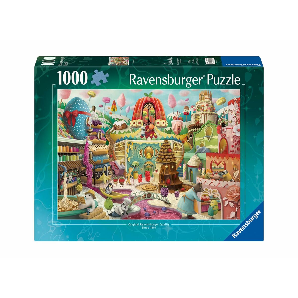 Puzzle Ravensburger Sweet Street 1000 Piese - Jucarii si jocuri, Puzzle-uri și puzzle-uri
