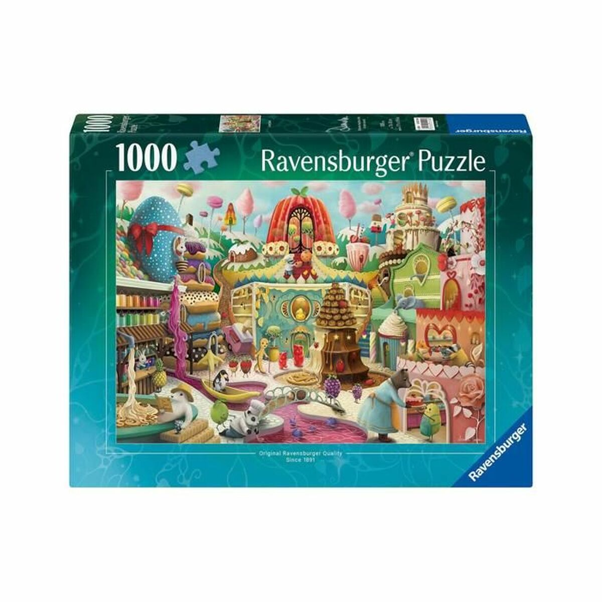 Puzzle Ravensburger Sweet Street 1000 Piese - Jucarii si jocuri, Puzzle-uri și puzzle-uri