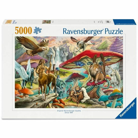 Puzzle Ravensburger Pilze & Mythen 5000 Piese - Jucarii si jocuri, Puzzle-uri și puzzle-uri