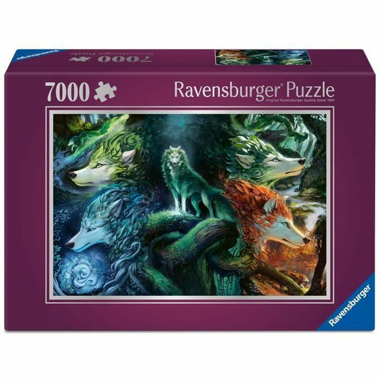 Puzzle Ravensburger WHISPERS OF THE FOREST 7000 Piese - Jucarii si jocuri, Puzzle-uri și puzzle-uri