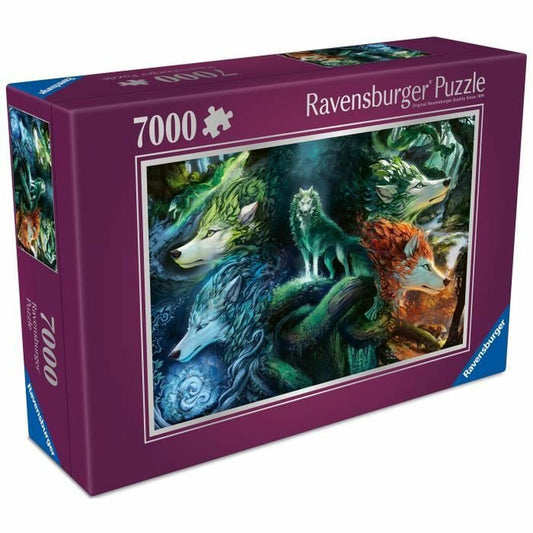 Puzzle Ravensburger WHISPERS OF THE FOREST 7000 Piese - Jucarii si jocuri, Puzzle-uri și puzzle-uri
