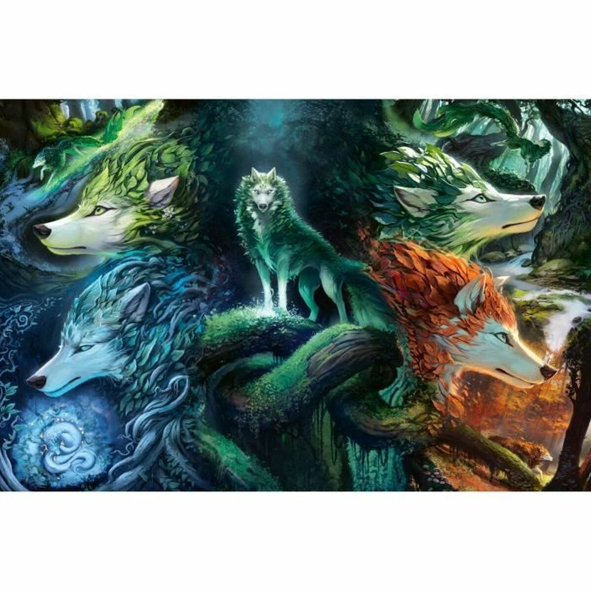 Puzzle Ravensburger WHISPERS OF THE FOREST 7000 Piese - Jucarii si jocuri, Puzzle-uri și puzzle-uri