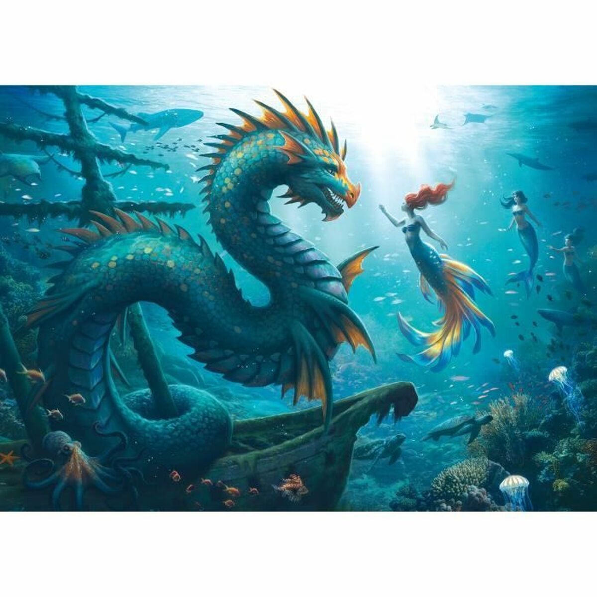 Puzzle Ravensburger Monster 12001434 1000 Piese - Jucarii si jocuri, Puzzle-uri și puzzle-uri