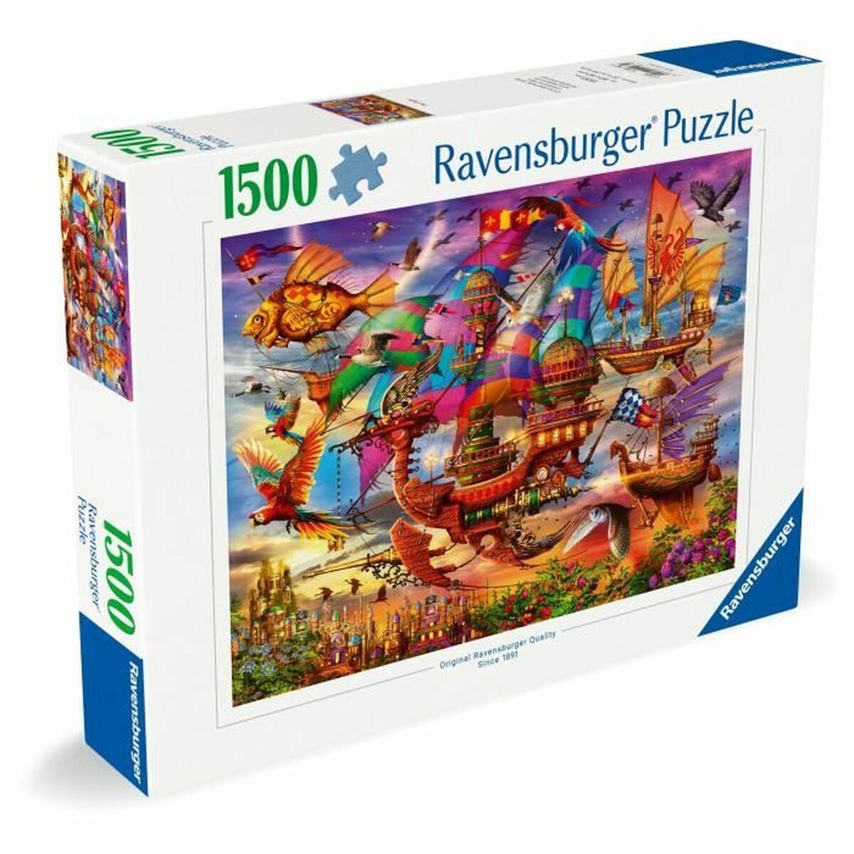 Puzzle Ravensburger The Flight 1500 Piese - Jucarii si jocuri, Puzzle-uri și puzzle-uri