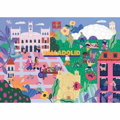 Puzzle Ravensburger Valladolid 1000 Piese - Jucarii si jocuri, Puzzle-uri și puzzle-uri
