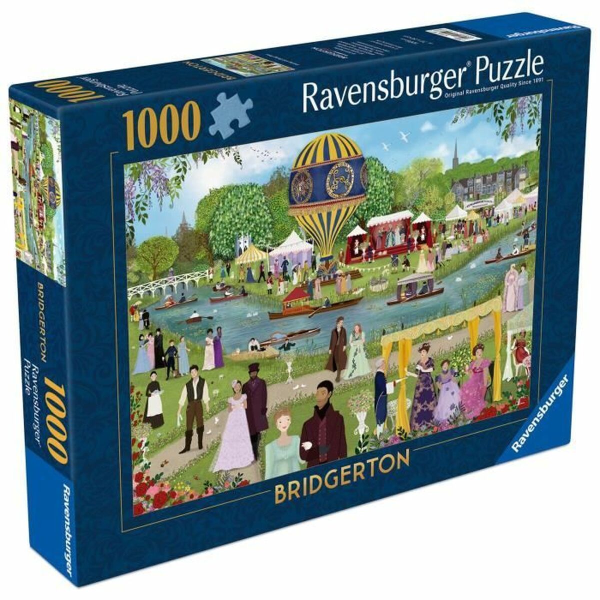 Puzzle Ravensburger Bridgerton 1000 Piese - Jucarii si jocuri, Puzzle-uri și puzzle-uri