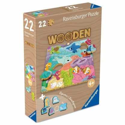 Puzzle Ravensburger Wooden 22 Piese - Jucarii si jocuri, Puzzle-uri și puzzle-uri