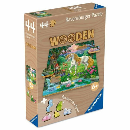 Puzzle Ravensburger Wooden 44 Piese - Jucarii si jocuri, Puzzle-uri și puzzle-uri