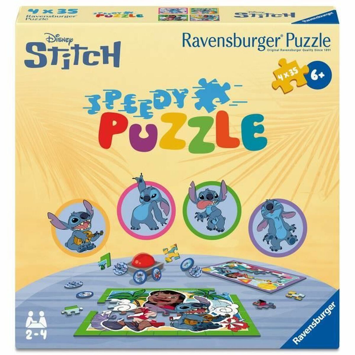 Puzzle Ravensburger Stitch 35 Piese 140 Piese - Jucarii si jocuri, Puzzle-uri și puzzle-uri