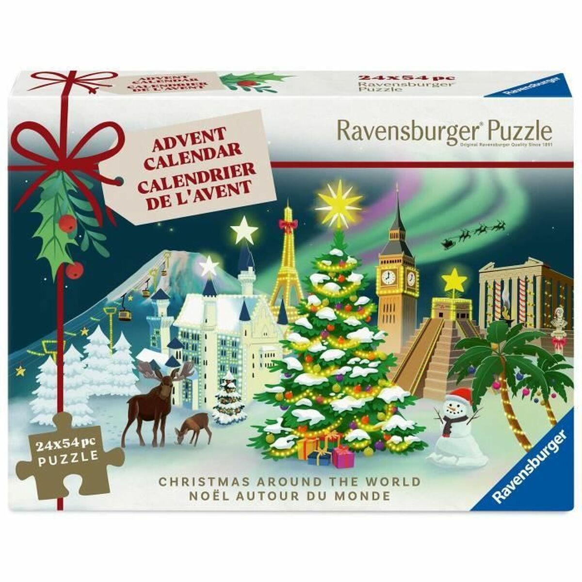 Puzzle Ravensburger Advent Calendar 54 Piese - Jucarii si jocuri, Puzzle-uri și puzzle-uri