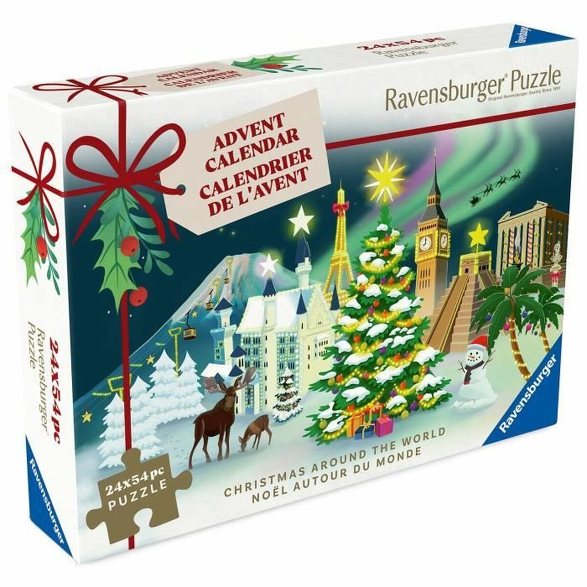 Puzzle Ravensburger Advent Calendar 54 Piese - Jucarii si jocuri, Puzzle-uri și puzzle-uri