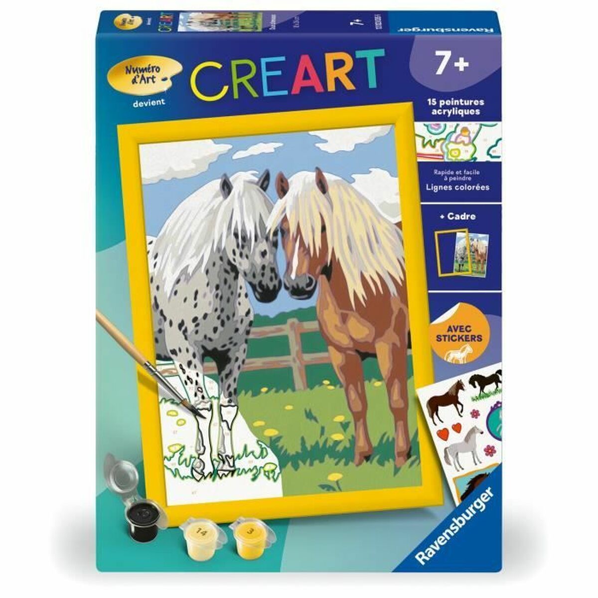 Set pentru desen Ravensburger - Birou și papetărie, Arte și Meserii