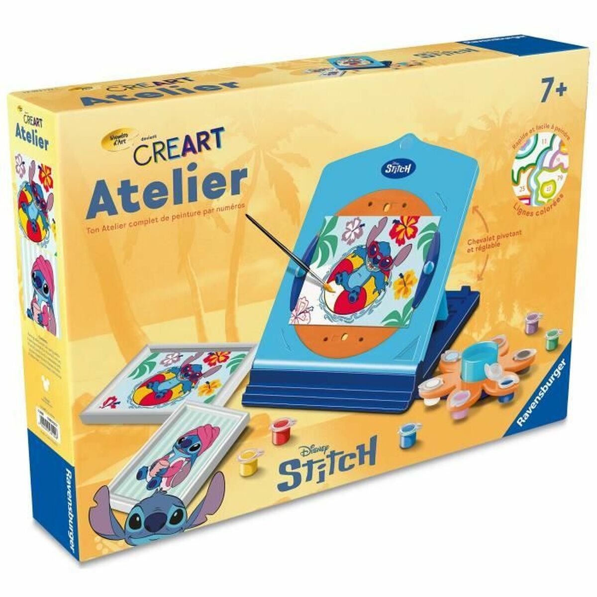 Set pentru desen Ravensburger - Birou și papetărie, Arte și Meserii