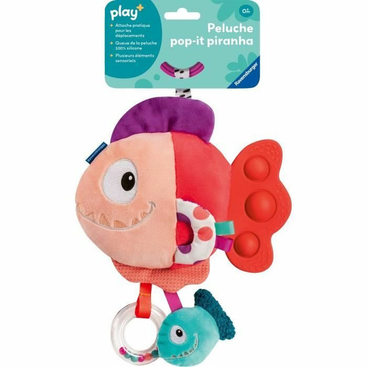 Jucărie pentru copii Ravensburger Red Piranha - Bebelus, Jucăriile copilăriei timpurii