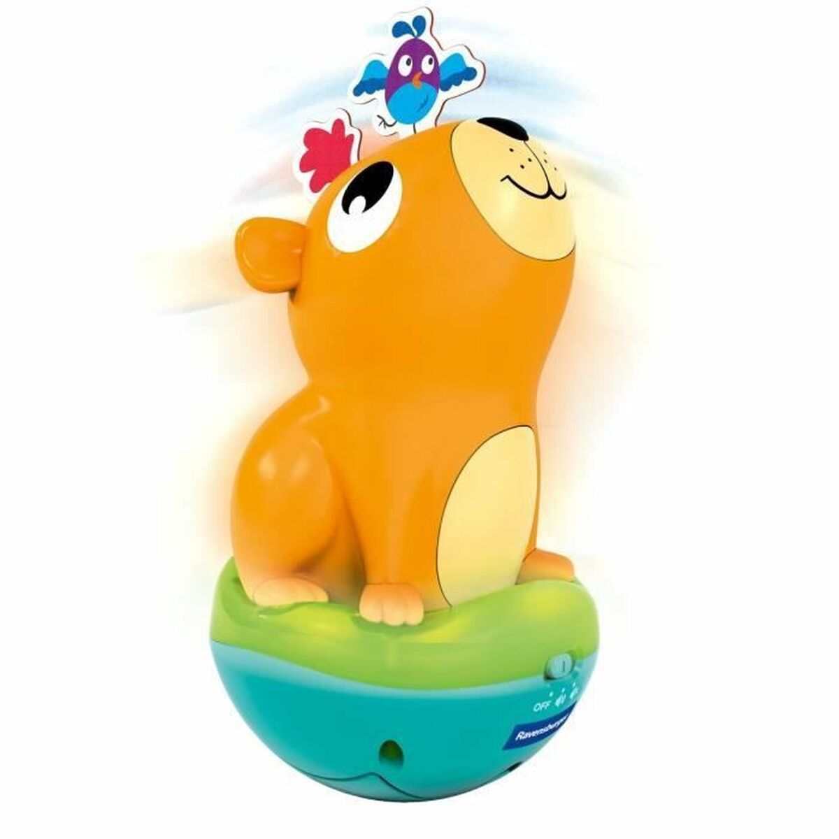 Jucărie pentru copii Ravensburger Capybara Sound Tumbler - Bebelus, Jucăriile copilăriei timpurii