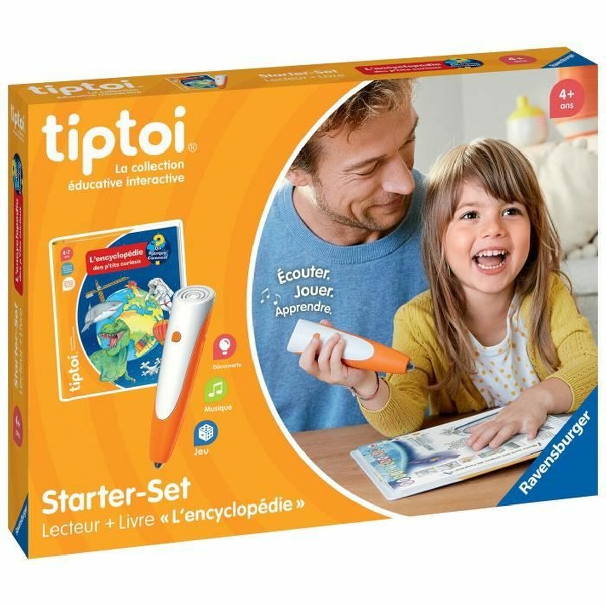 Joc Educativ Ravensburger tiptoi® Starter Encyclo 4005556001767 (FR) - Jucarii si jocuri, Jocuri și accesorii