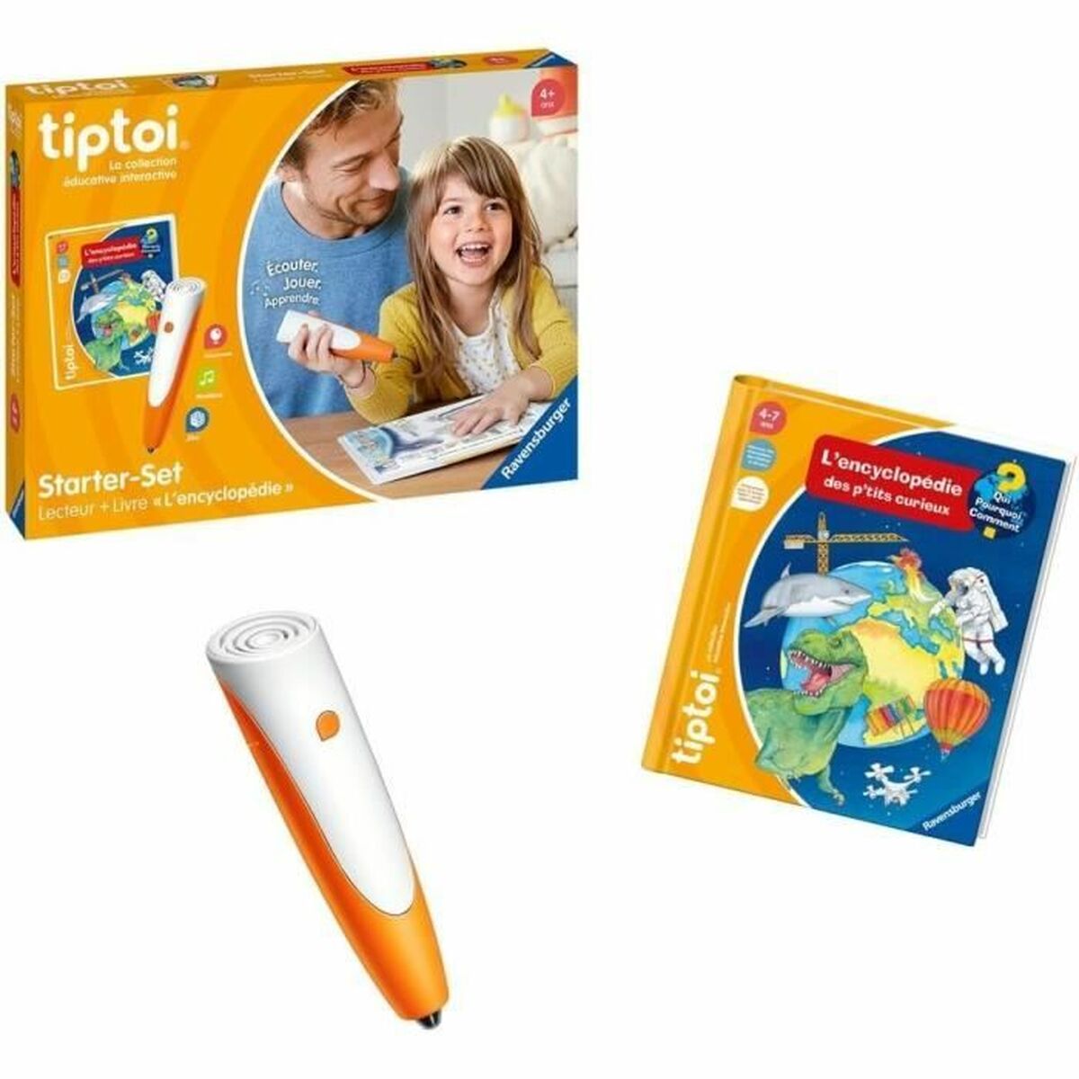 Joc Educativ Ravensburger tiptoi® Starter Encyclo 4005556001767 (FR) - Jucarii si jocuri, Jocuri și accesorii