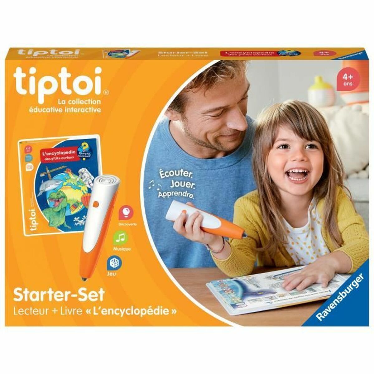Joc Educativ Ravensburger tiptoi® Starter Encyclo 4005556001767 (FR) - Jucarii si jocuri, Jocuri și accesorii