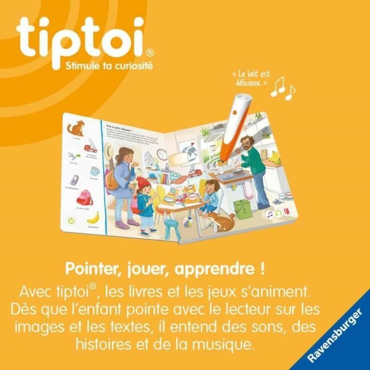 Joc Educativ Ravensburger tiptoi® Lecteur 4005556001781 (FR) - Jucarii si jocuri, Jocuri și accesorii