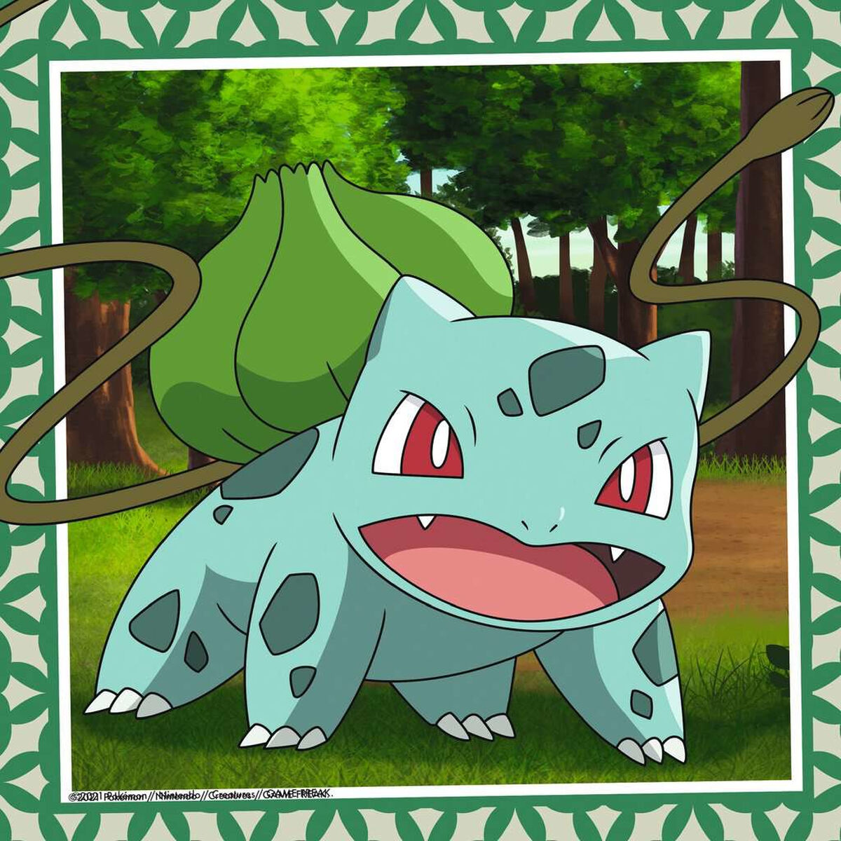 Set de 3 Puzzle-uri Pokémon Ravensburger 05586 Bulbasaur, Charmander & Squirtle 147 Piese - Jucarii si jocuri, Puzzle-uri și puzzle-uri