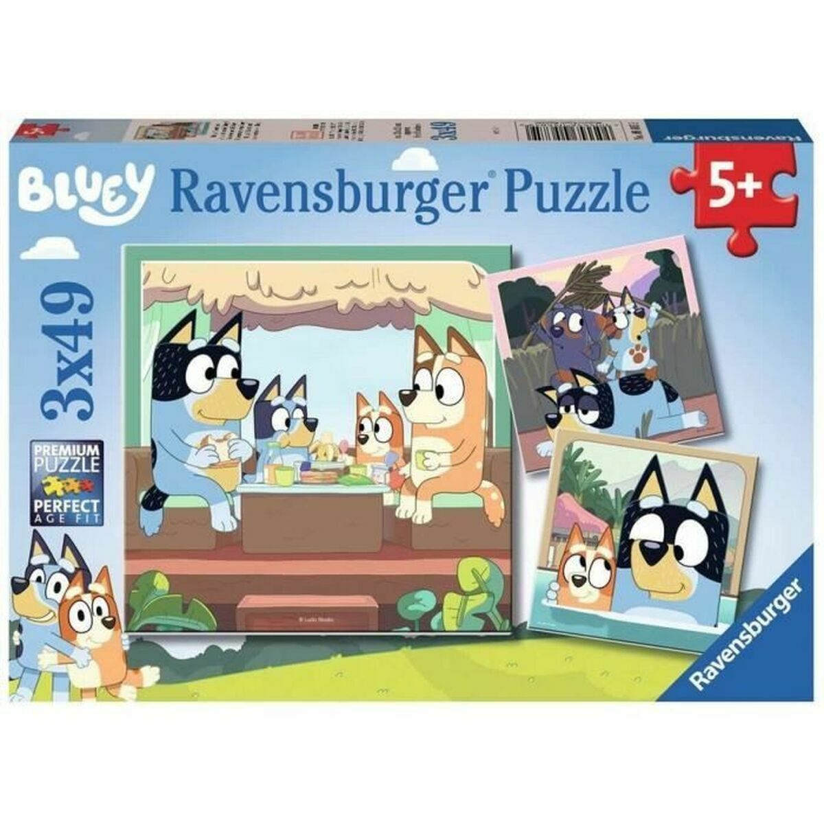 Set de 3 Puzzle-uri Ravensburger 147 Piese - Jucarii si jocuri, Puzzle-uri și puzzle-uri