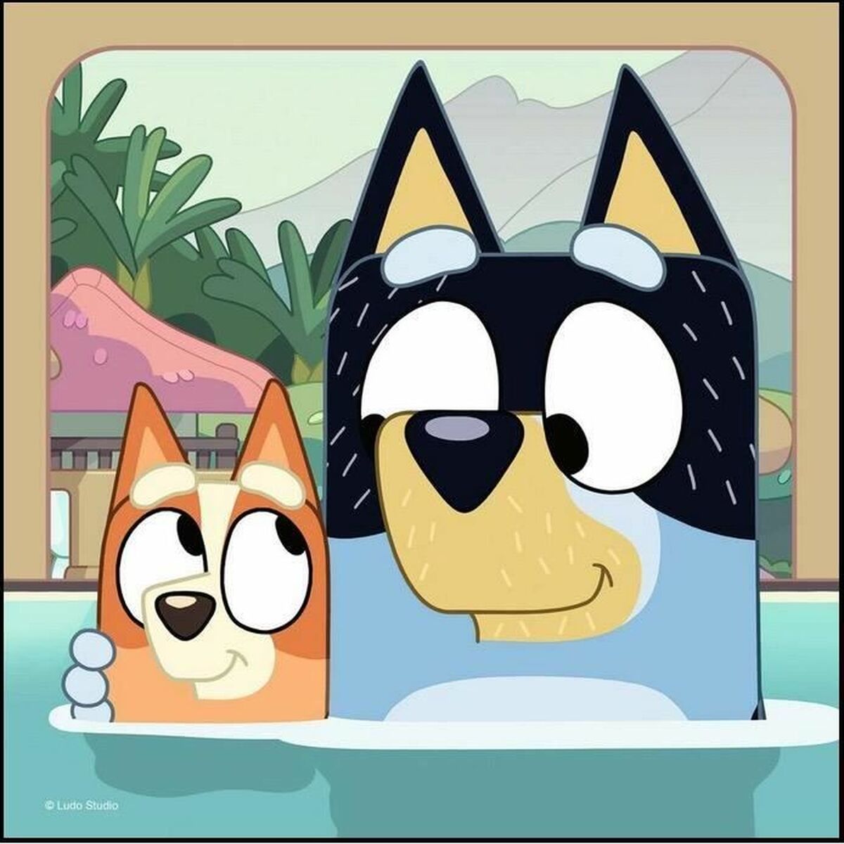 Set de 3 Puzzle-uri Bluey Ravensburger 05685 147 Piese - Jucarii si jocuri, Puzzle-uri și puzzle-uri