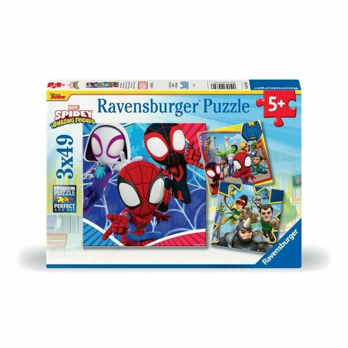 Puzzle Ravensburger Spidey Amazing Friends - Jucarii si jocuri, Puzzle-uri și puzzle-uri