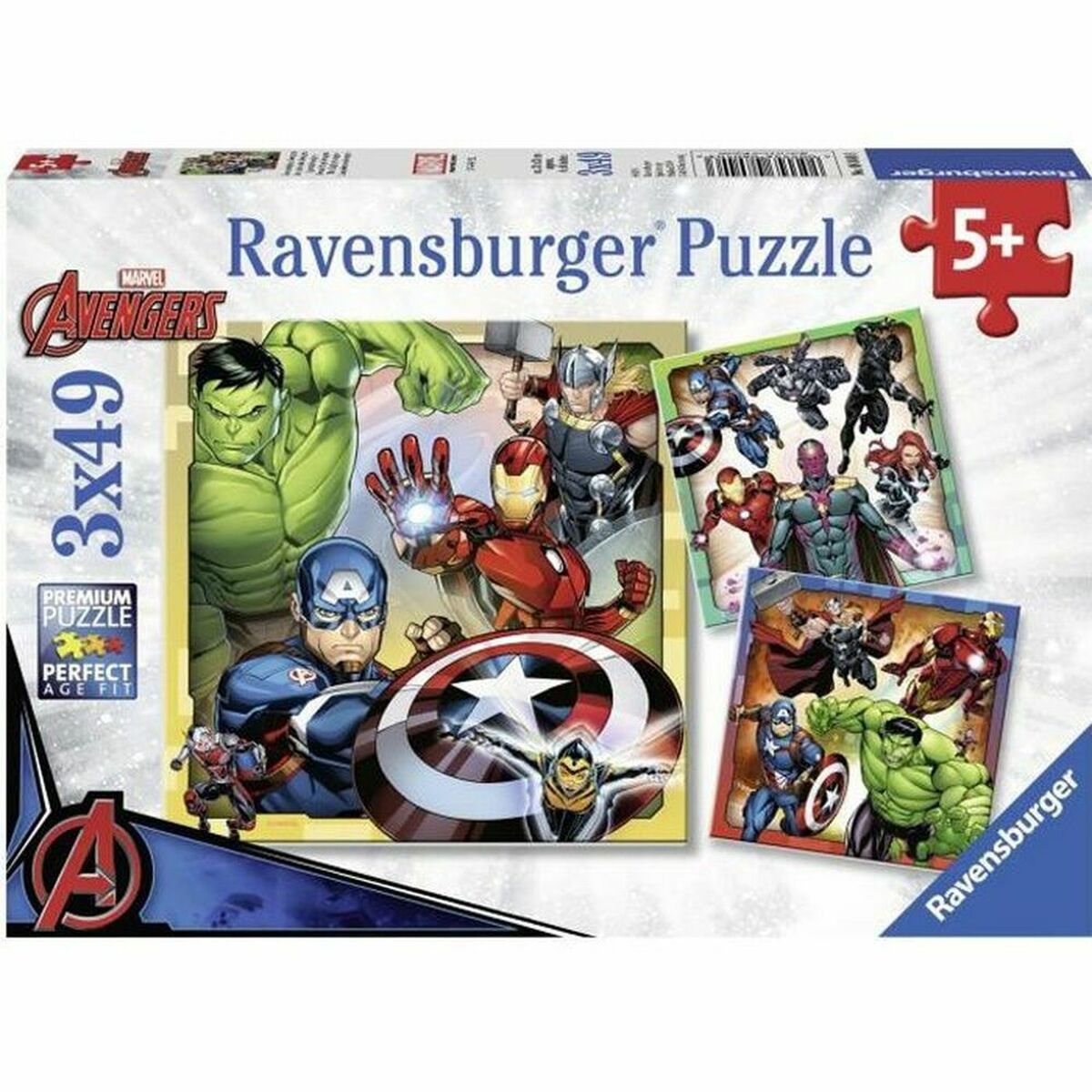 Puzzle Ravensburger The Powerful Avengers - Jucarii si jocuri, Puzzle-uri și puzzle-uri