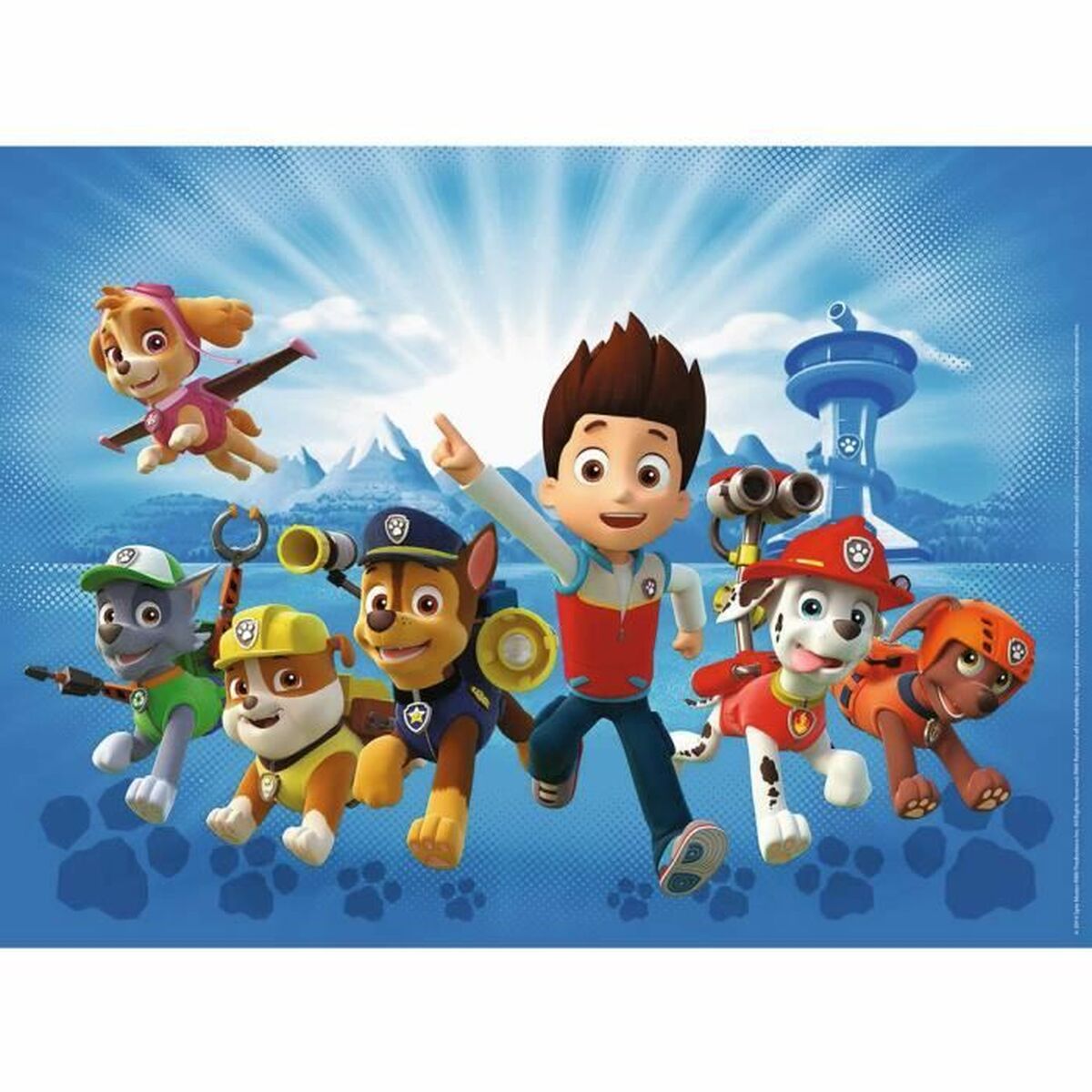 Puzzle The Paw Patrol Ravensburger 10899 XXL 100 Piese - Jucarii si jocuri, Puzzle-uri și puzzle-uri